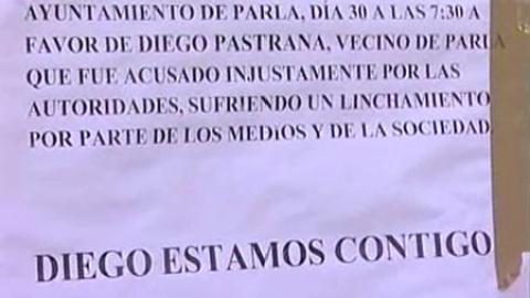 Apoyo a Diego en el entierro de Aitana Apoyo a Diego en el entierro de Aitana