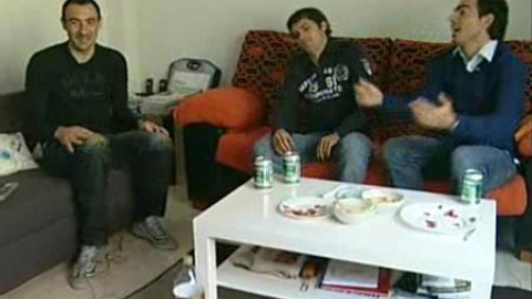 Los jugadores del Alcorcón, decepcionados tras el sorteo de Copa Los jugadores del Alcorcón, decepcionados tras el sorteo de Copa