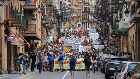 18/06/2023 - Manifestació a Tarragona el juny passat contra el Hard Rock. 18/06/2023 - Manifestació a Tarragona el juny passat contra el Hard Rock.