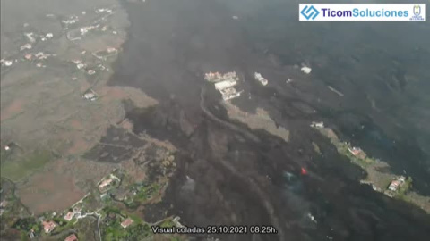 La colada primigenia se reactiva La colada primigenia se reactiva