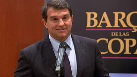 Laporta: "Si antes estaba tritranquilo, ahora estoy hexatranquilo" Laporta: "Si antes estaba tritranquilo, ahora estoy hexatranquilo"