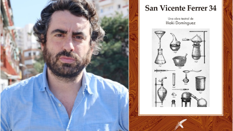 Iñaki Domínguez, autor de la obra teatral ‘San Vicente Ferrer 34’ (Vencejo), ambientada en un narcopiso de Malasaña. Iñaki Domínguez, autor de la obra teatral ‘San Vicente Ferrer 34’ (Vencejo), ambientada en un narcopiso de Malasaña.