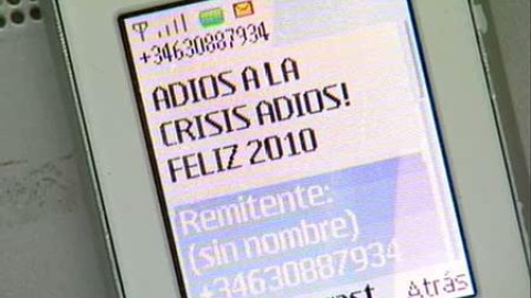 Millones de mensajes de móvil para felicitar el 2010 Millones de mensajes de móvil para felicitar el 2010
