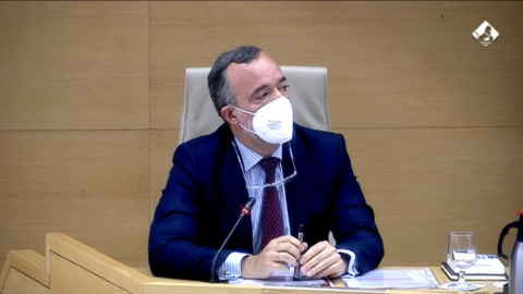 Francisco Martínez, ex secretario de Estado de Seguridad, en la comisión 'Kitchen' del Congreso de los Diputados. Francisco Martínez, ex secretario de Estado de Seguridad, en la comisión 'Kitchen' del Congreso de los Diputados.