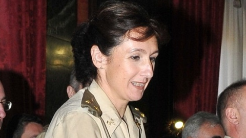 La capitana Lourdes Cebollero en una imagen de archivo. La capitana Lourdes Cebollero en una imagen de archivo.