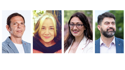 Manu Castro, Marga Ferré, Sol Sánchez y Carlos Sánchez Mato, candidatos a liderar IU Madrid Manu Castro, Marga Ferré, Sol Sánchez y Carlos Sánchez Mato, candidatos a liderar IU Madrid