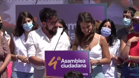 Ione Belarra dedica a Iglesias su primeras palabras como nueva secretaria general de Podemos Ione Belarra dedica a Iglesias su primeras palabras como nueva secretaria general de Podemos