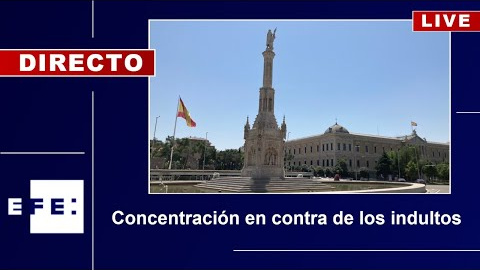 Así ha sido la concentración en la Plaza de Colón Así ha sido la concentración en la Plaza de Colón
