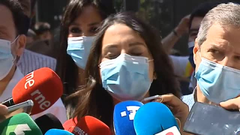 Inés Arrimadas: "Se indulta a los que han roto Cataluña" Inés Arrimadas: "Se indulta a los que han roto Cataluña"