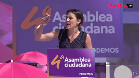 Irene Montero se compromete a llevar la ley del solo sí es sí al Congreso antes de que acabe el verano Irene Montero se compromete a llevar la ley del solo sí es sí al Congreso antes de que acabe el verano