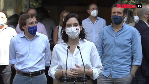 Ayuso, sobre el papel del rey en los indultos: "¿Le van a hacer cómplice?" Ayuso, sobre el papel del rey en los indultos: "¿Le van a hacer cómplice?"