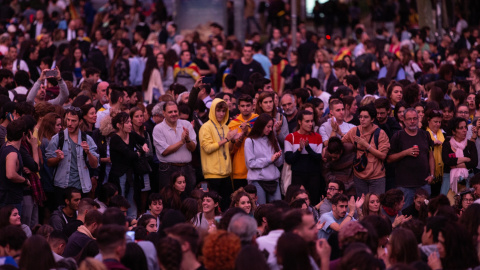 Cuarta jornada de protestas en Barcelona contra la sentencia del procés. /EUROPA PRESS (David Zorrakino)