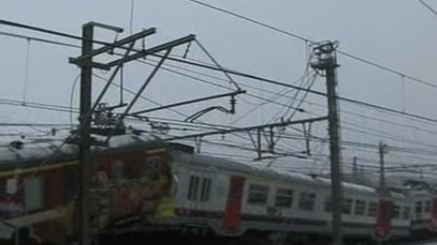 Accidente de tren cerca de Bruselas Accidente de tren cerca de Bruselas