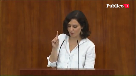 Ayuso, sobre el aborto: "El recurso fácil que pone la izquierda" Ayuso, sobre el aborto: "El recurso fácil que pone la izquierda"