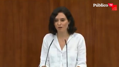 Ayuso, a Vox: "Recojo la mano tendida" Ayuso, a Vox: "Recojo la mano tendida"