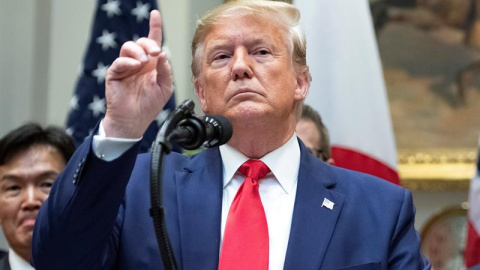 El presidente de EEUU, Donald Trump. - EFE El presidente de EEUU, Donald Trump. - EFE
