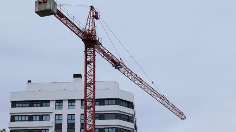 Edificio de viviendas en construcción en Madrid, a 20 de octubre de 2020. Edificio de viviendas en construcción en Madrid, a 20 de octubre de 2020.