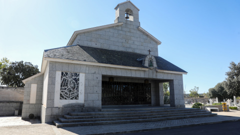 El panteón de Mingorrubio, en El Pardo (Madrid), donde será inhumado el cuerpo del dictador Francisco Franco tras su exhumación del Valle de los Caídos. E.P./Jesús Hellín El panteón de Mingorrubio, en El Pardo (Madrid), donde será inhumado el cuerpo del dictador Francisco Franco tras su exhumación del Valle de los Caídos. E.P./Jesús Hellín
