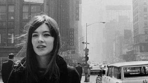 Francoise Hardy en Nueva York, 1965. Francoise Hardy en Nueva York, 1965.