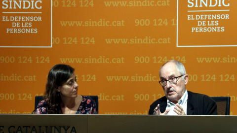 El Síndic de Greuges, Rafael Ribó, en una imatge d'arxiu de 2019. El Síndic de Greuges, Rafael Ribó, en una imatge d'arxiu de 2019.