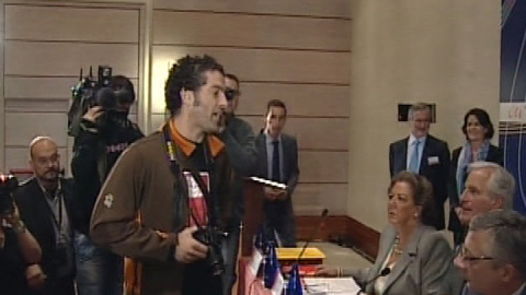 Un empleado de Correos increpa a Blanco Un empleado de Correos increpa a Blanco