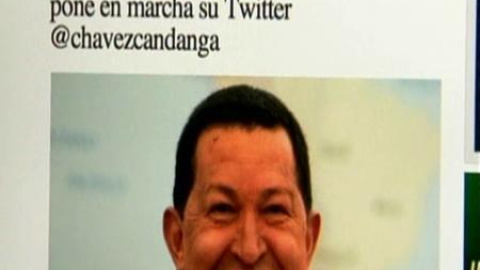 Hugo Chávez se estrena en Twitter Hugo Chávez se estrena en Twitter