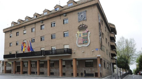 Fachada del Ayuntamiento de Móstoles. (EP) Fachada del Ayuntamiento de Móstoles. (EP)