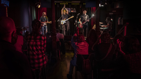 El público, sentado durante uno de los conciertos en la sala Vesta. - María Senovilla