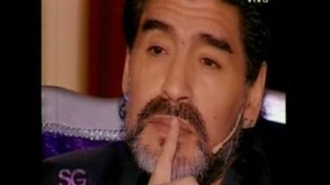 Maradona: "Llevo seis años sin drogarme" Maradona: "Llevo seis años sin drogarme"