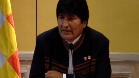 Evo Morales muestra su apoyo a Garzón Evo Morales muestra su apoyo a Garzón