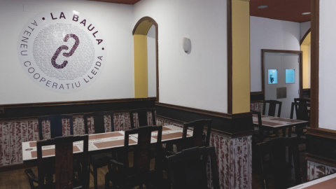 Restaurant La Baula, de Lleida, un dels establiments adherits a la Xarxa de Restauració Cooperaitva. / XAREC.