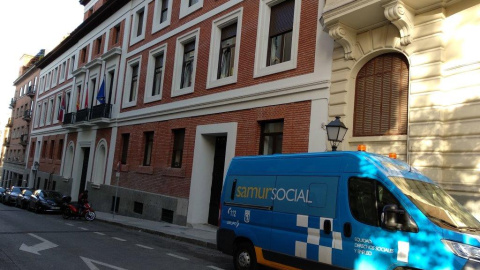 Vehículo de asistencia del Samur Social/ Ayuntamiento de Madrid.