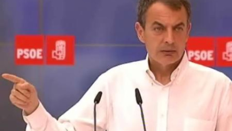 Zapatero:"Ni cambio, ni bandazo" Zapatero:"Ni cambio, ni bandazo"