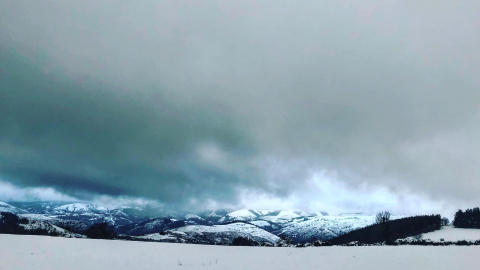 Nieve en Cebreiro Nieve en Cebreiro