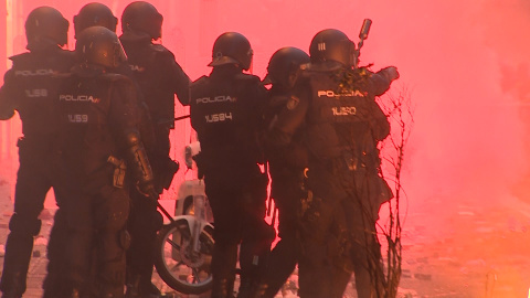 Barcelona vive su quinta noche de disturbios