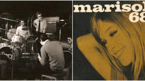 Los Brincos, grabando en Londres, y Marisol. / FUNDACIÓN CLUB 45 Los Brincos, grabando en Londres, y Marisol. / FUNDACIÓN CLUB 45