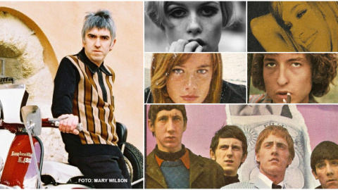 Alejandro Díez Garín, líder de Cooper y Los Flechazos, proyecta el archivo gráfico de la era pop Fundación Club 45. Alejandro Díez Garín, líder de Cooper y Los Flechazos, proyecta el archivo gráfico de la era pop Fundación Club 45.