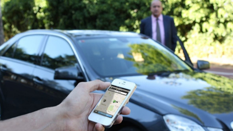 Imagen del servicio de Cabify. / EUROPA PRESS Imagen del servicio de Cabify. / EUROPA PRESS