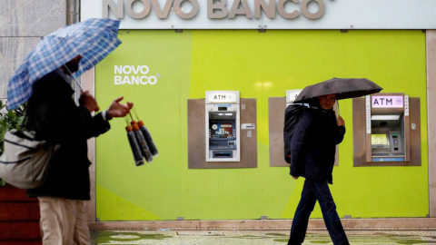 Foto: Oficina de Novo Banco en Lisboa. REUTERS Foto: Oficina de Novo Banco en Lisboa. REUTERS