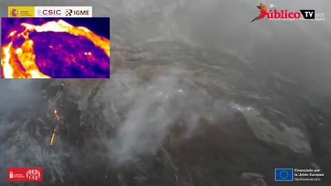 Sin signos de erupción en el volcán de La Palma Sin signos de erupción en el volcán de La Palma