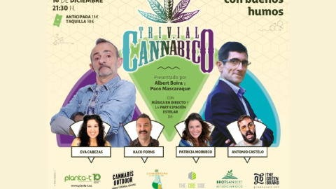 Cartel de 'Una comedia con buenos humos'. Cartel de 'Una comedia con buenos humos'.