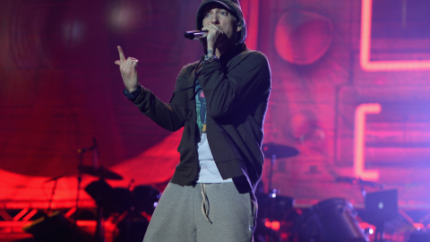 01/08/2014 - El rapero Eminem durante un concierto en Chicago (EEUU). / AFP 01/08/2014 - El rapero Eminem durante un concierto en Chicago (EEUU). / AFP
