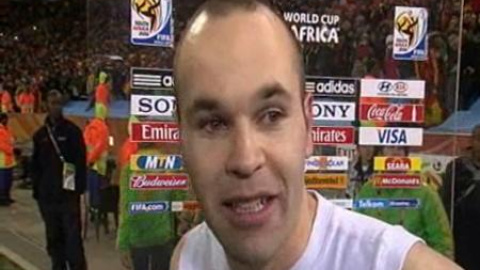 Iniesta: "Es increíble lo que ha costado" Iniesta: "Es increíble lo que ha costado"