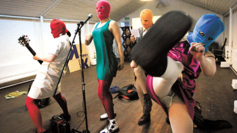 Las Pussy Riot - EFE Las Pussy Riot - EFE