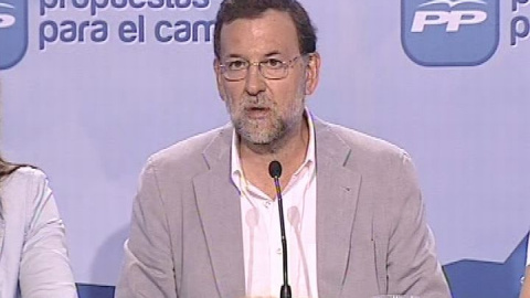 Rajoy:"Zapatero tiene un tic autoritario" Rajoy:"Zapatero tiene un tic autoritario"