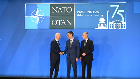 Sánchez, Biden, Stontelberg, Otan Sánchez, Biden, Stontelberg, Otan