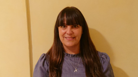 Vanessa García, una de las portavoces de Soria ¡Ya!. PÚBLICO Vanessa García, una de las portavoces de Soria ¡Ya!. PÚBLICO