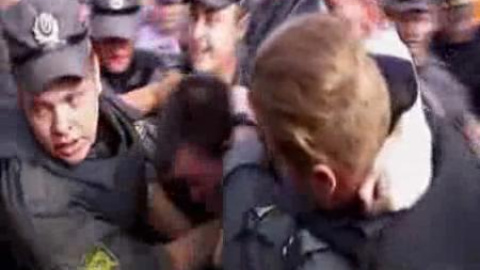 Alrededor de 100 detenidos en protestas de la oposición en Rusia Alrededor de 100 detenidos en protestas de la oposición en Rusia