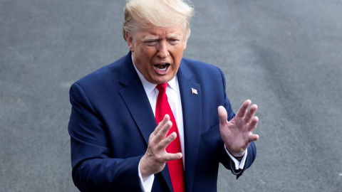 Donald Trump en una imagen de archivo. EFE/EPA/MICHAEL REYNOLDS Donald Trump en una imagen de archivo. EFE/EPA/MICHAEL REYNOLDS