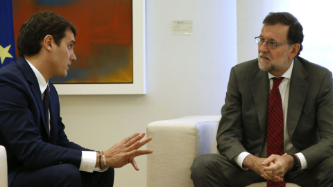 Mariano Rajoy y Albert Rivera en una imagen de archivo / EFE Mariano Rajoy y Albert Rivera en una imagen de archivo / EFE